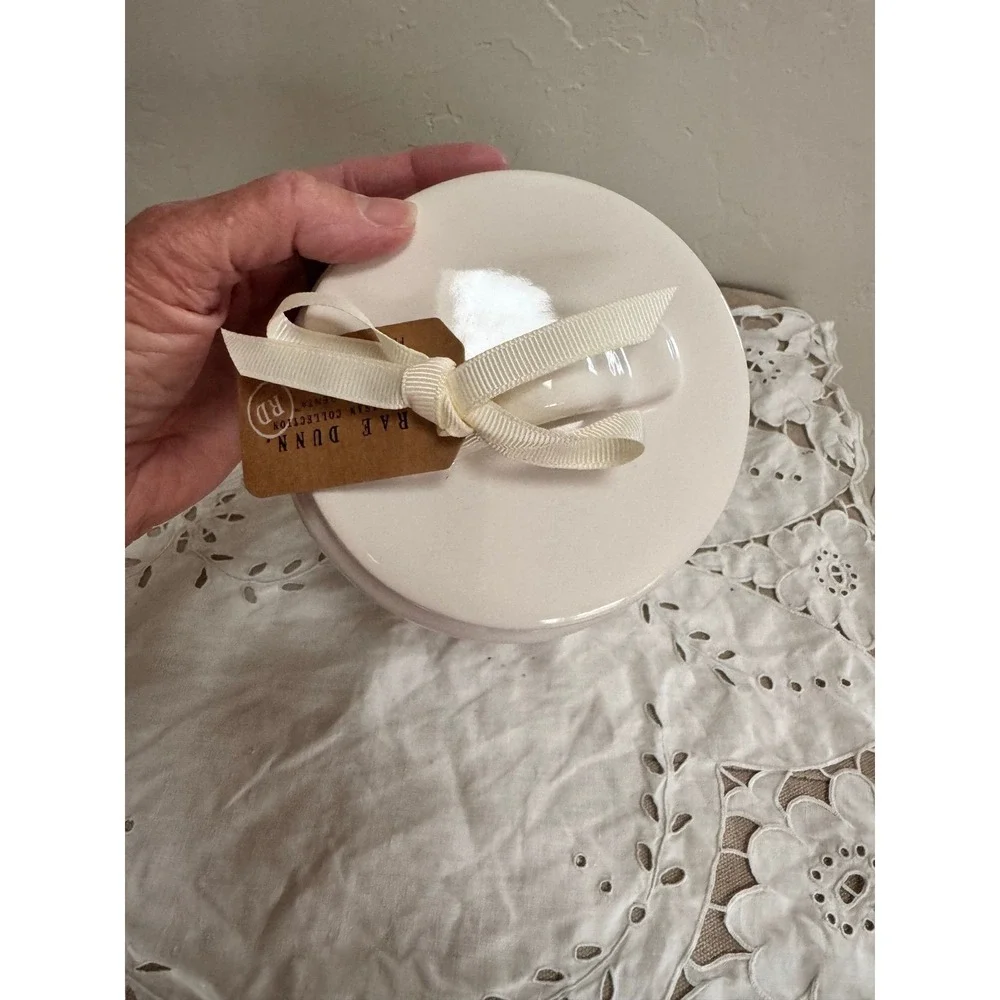 Rae Dunn TREATS Canister w/ paw print